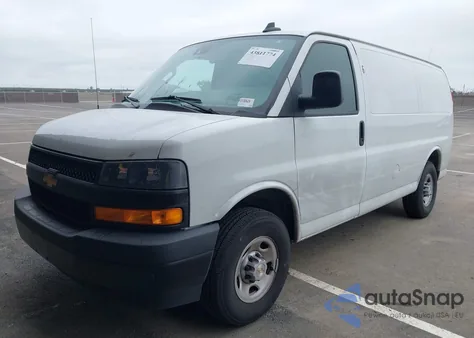 2025 Chevrolet Express Cargo Rwd 2500 Regular Wheelbase Wt from USA, damaged, VIN 1GCWGAFP8S1151357